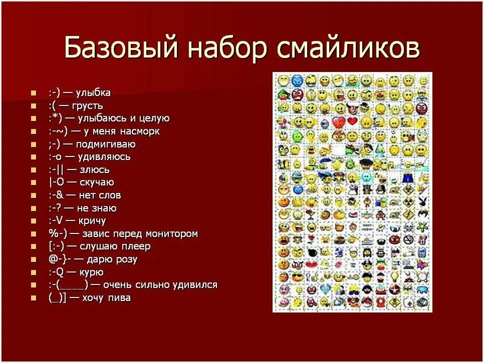 Смайлики в телефоне расшифровка. Обозначение смайликов. Символьное обозначение смайликов. Что означает. Словарь смайликов.