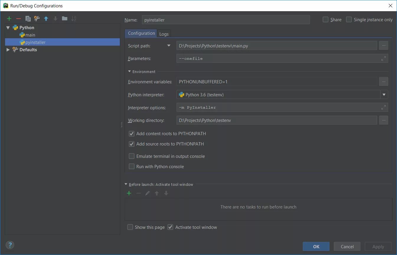 Python launch. Pythonpath. configuration pycharm. что такое edit configuration в pycharm. pycharm tasks.