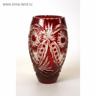 Гусь хрустальный красный