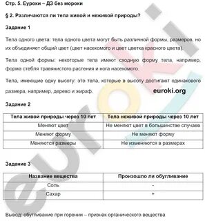 Параграф 10 биология 6 класс рабочая тетрадь