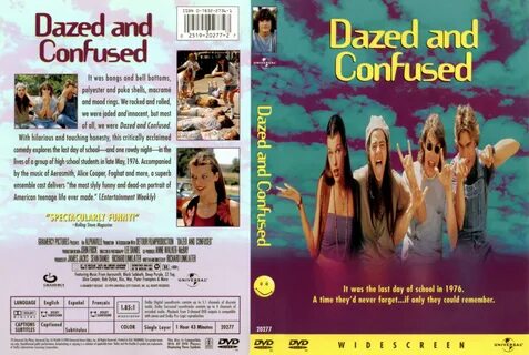 Dazed And Confused (1993) WS R1 Dvd Covers and Labels