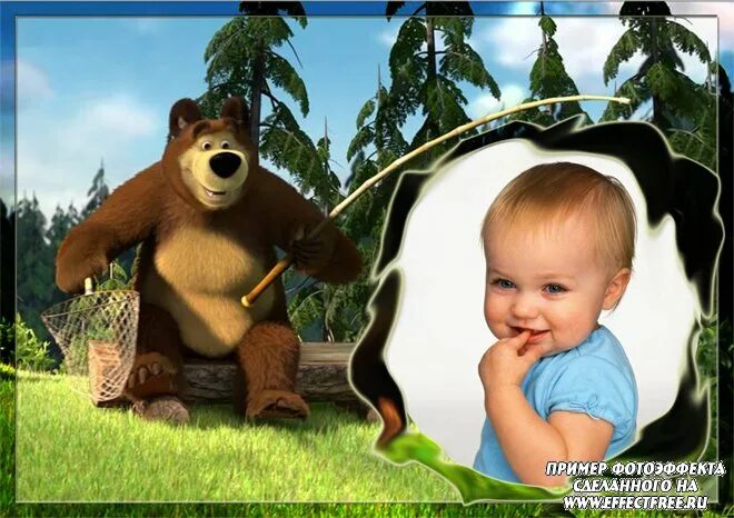 Masha and the bear, Unicorn birthday invitations, Bear birthday