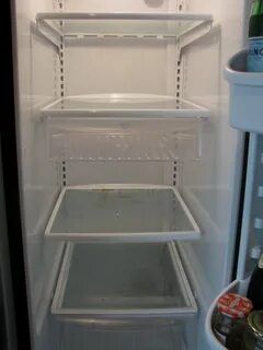 Empty fridge