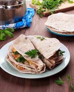 Кутаб с картофелем