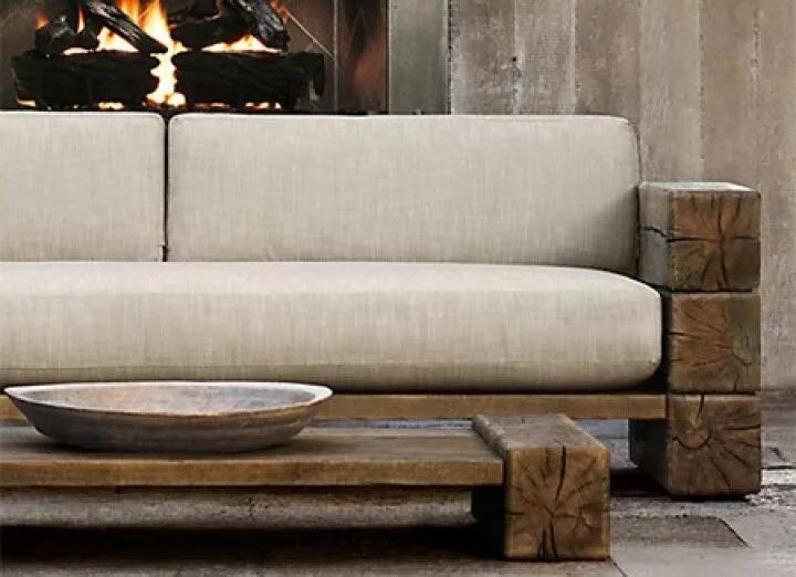 Диван из бруса в стиле лофт Pin on Сад Unique patio furniture, Rustic patio, Rustic outdoor furniture