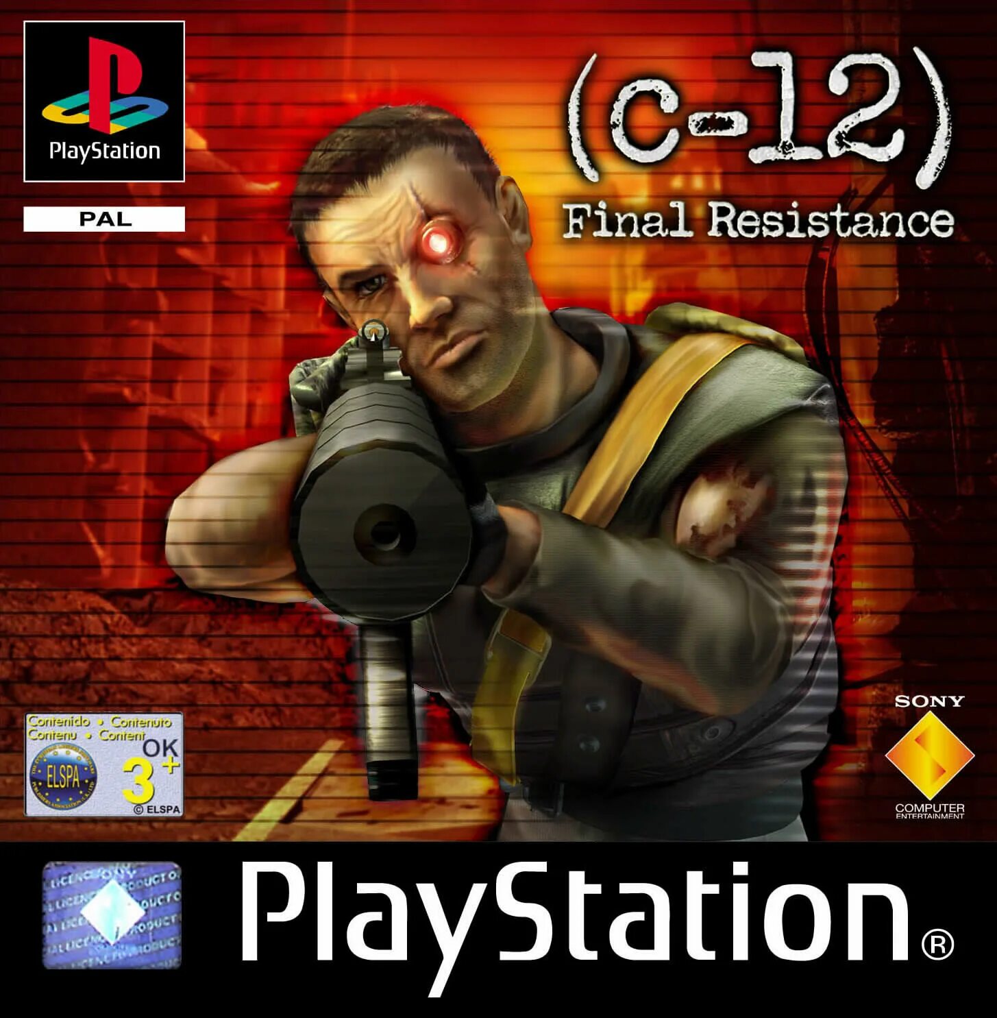 PLAYSTATION 1 c12 Final Resistance. C-12: Final Resistance. C-12 ps1. C-12 Final Resistance обложка.