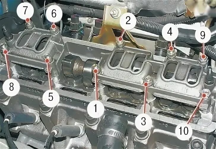 Моменты затяжки ваз 2114 8 клапанов. Протяжка ГБЦ Калина 8кл. Протяжка распредвала ВАЗ 2108 8 клапанов. Протяжка головки блока цилиндров ВАЗ 2114. Протяжка головки ВАЗ 2114 8.