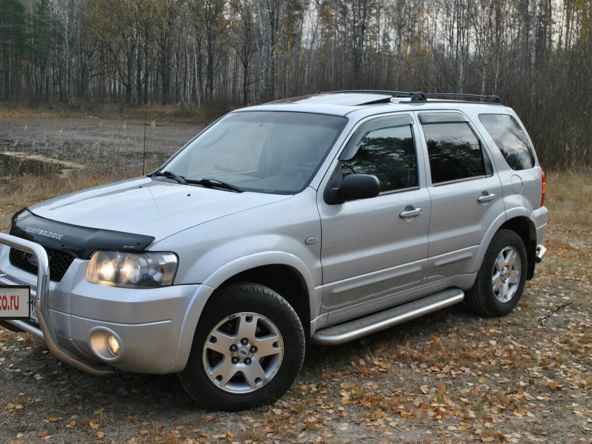 Купить форд маверик с пробегом. Ford Maverick 2005. Форд Маверик 2005 серебристый. Форд Маверик белый 2010г. Форд Маверик серебристый.