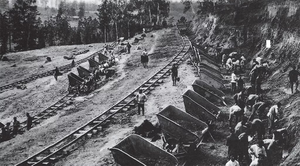 Годы строительства железных дорог в россии