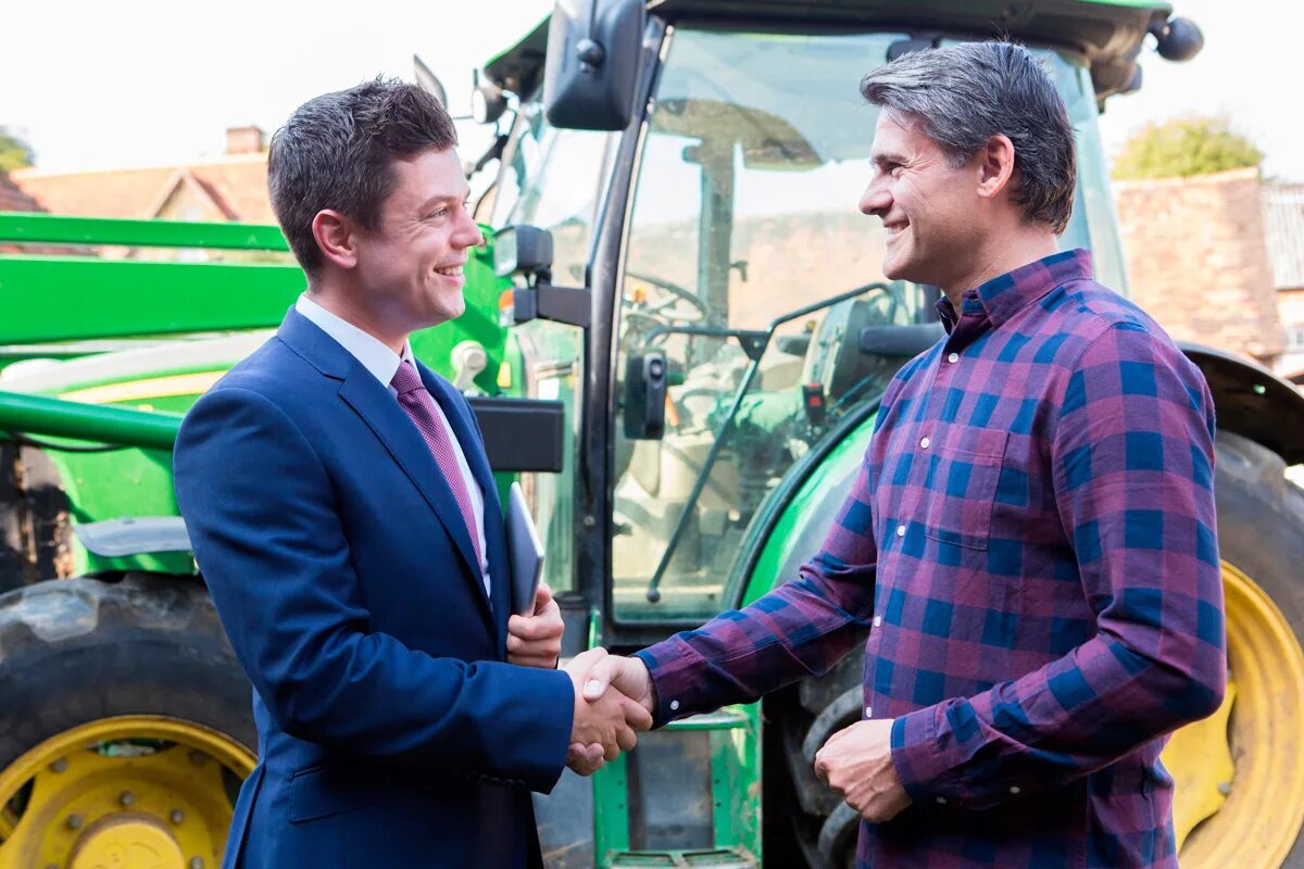 фермер бизнесмен