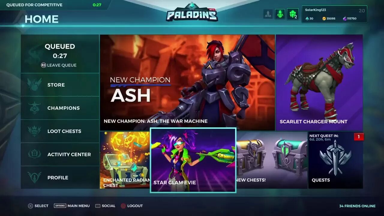 Ошибка paladins