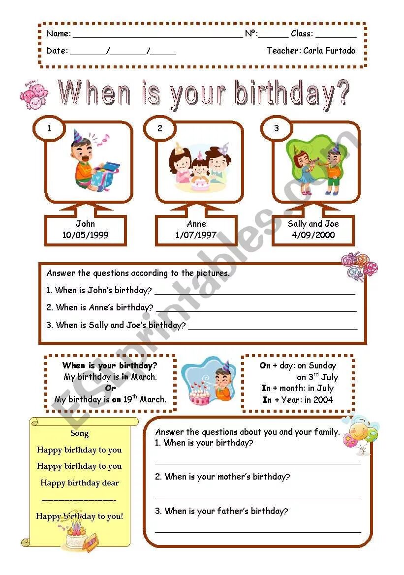 Date of birthday. When is your Birthday. When is your Birthday Worksheets. When is your Birthday for Kids. When are your Birthday.