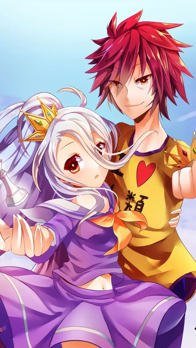 No game no life 2. Сора и широ шахматы. no game no life сора.