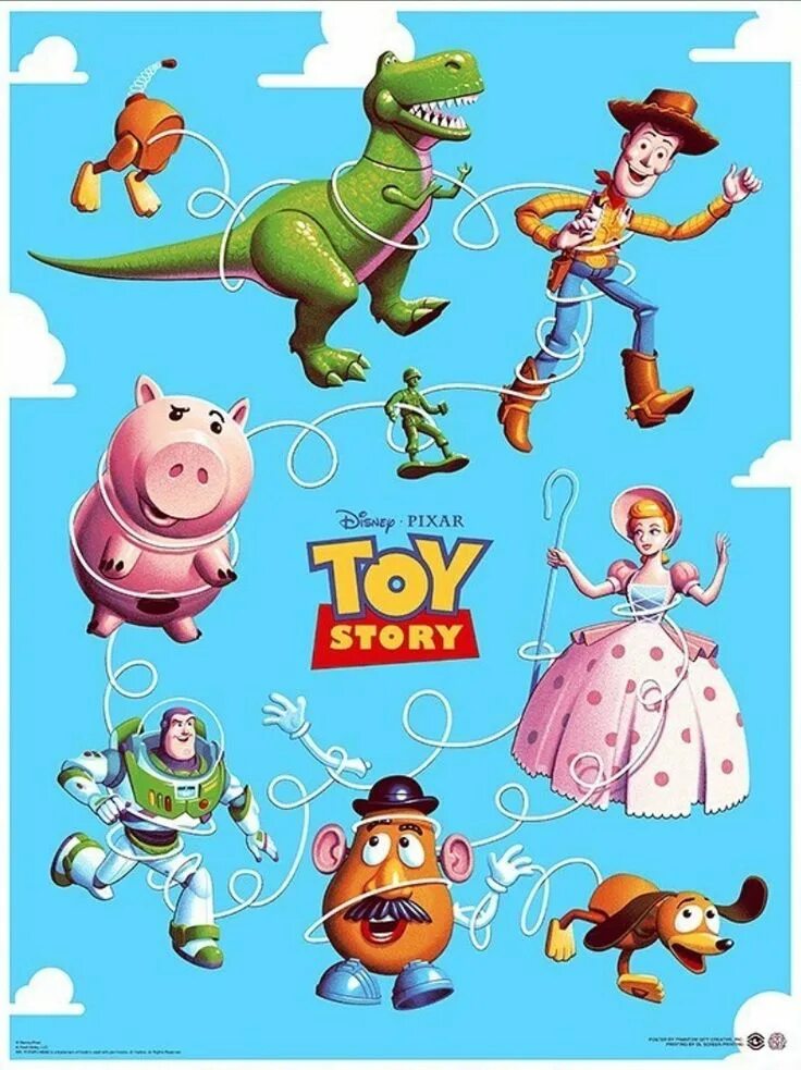 Pixar posters. Дисней Пиксар история игрушек 1995. Toy story Постер. Игрушка Pixar movie. Постеры Pixar.