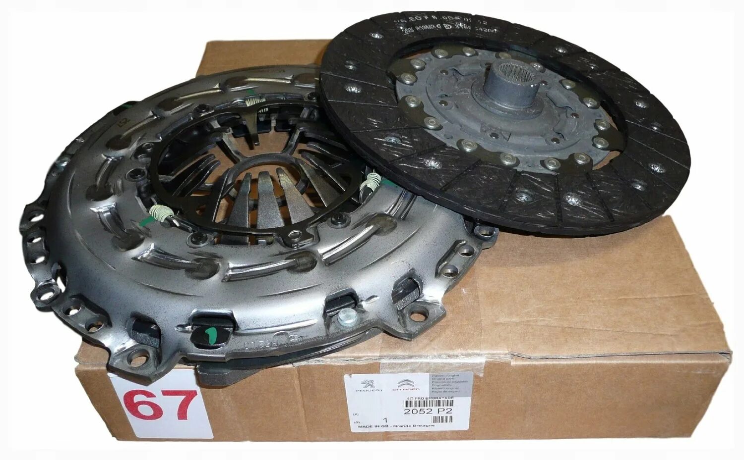 Сцепление ситроен пикассо