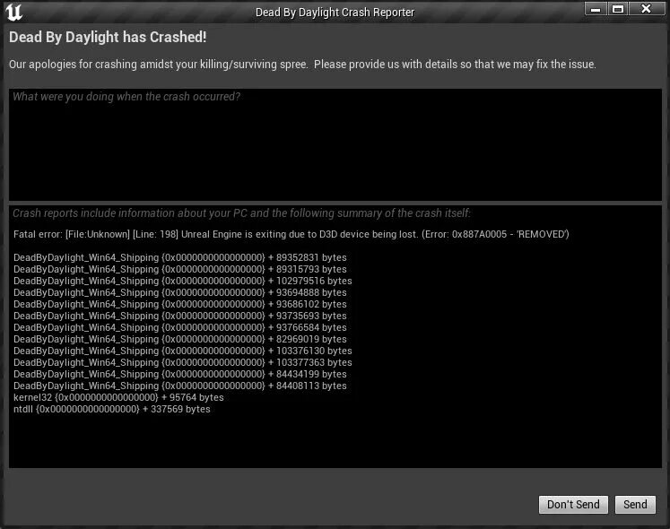 Read address error