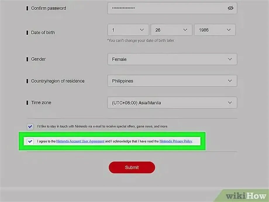 Nintendo создать учетную. Nintendo создать учетную