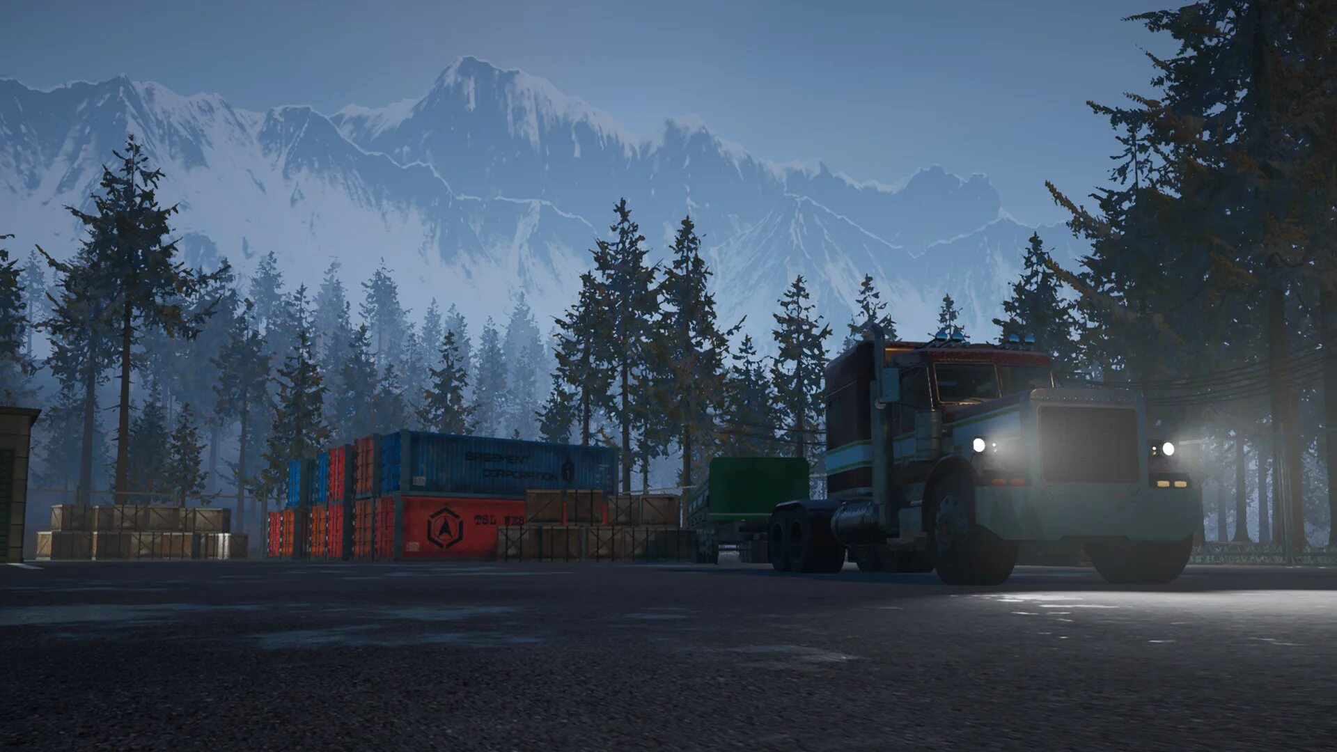 Трак симулятор аляска. Alaska Truck Simulator. Аляскан трак симулятор. Игра Аляска трек симулятор. Alaskan Road Truckers скрины.