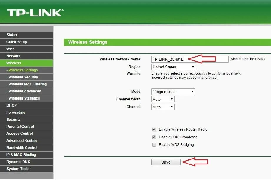 Wireless firmware