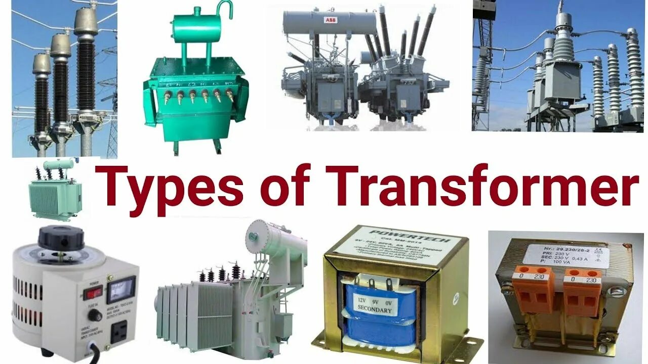 Types of transformers