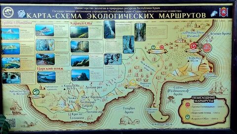 Маршрут тропы голицына