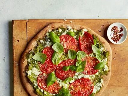 Pesto pizza