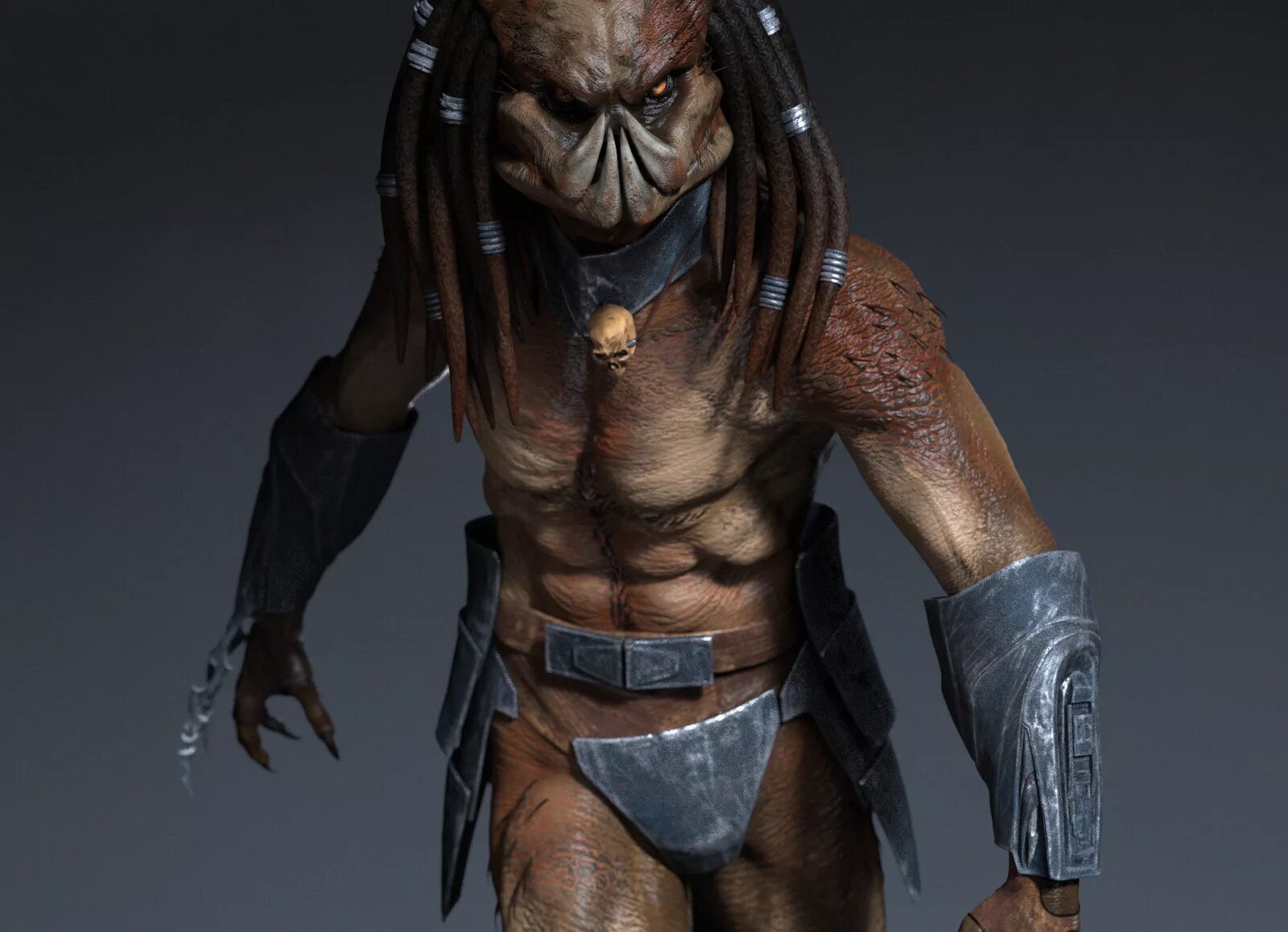 Predator new mutant arctic pnmice. Хищник zbrush. zbrush predator. classic monster zbrush sculpt  full sail university.