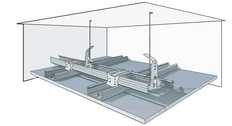 П112 система Кнауф. Тяга подвеса 1000мм Кнауф. П 112 Кнауф потолок. Профиль для Кнауф п112.