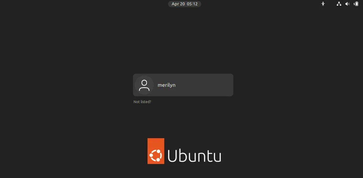 Логин ubuntu. Ubuntu 22.04.