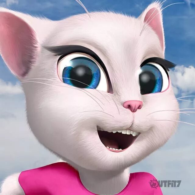 Почему говорящую анжелу. Talking Angela. Talking Angela 2013.