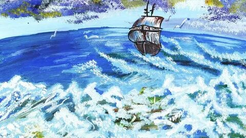 Слово море рисунок