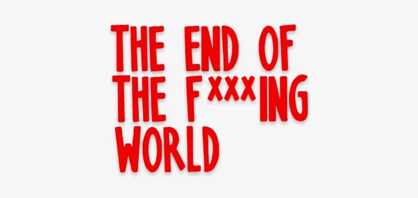 The end логотип. The end of the f World logo. The end this f**ing the World логотип.