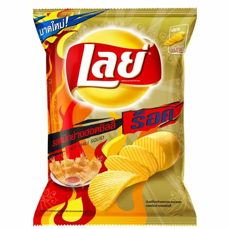 Вкусы рифленых чипсов