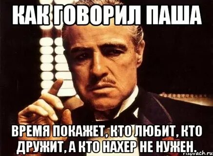 Что делать с пашей
