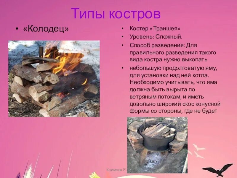 Виды костров. Виды костров колодец. Костер рефлектор. Таежный костер. Плюсы костров.