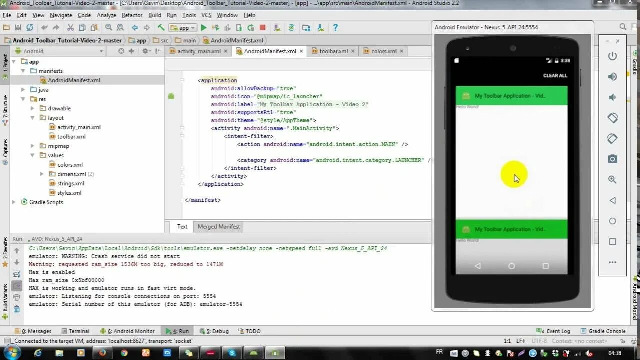 Android studio manifests. Тулбар android. toolbar андроид студио что это. тулбар в приложении. collapsingtoolbarlayout.