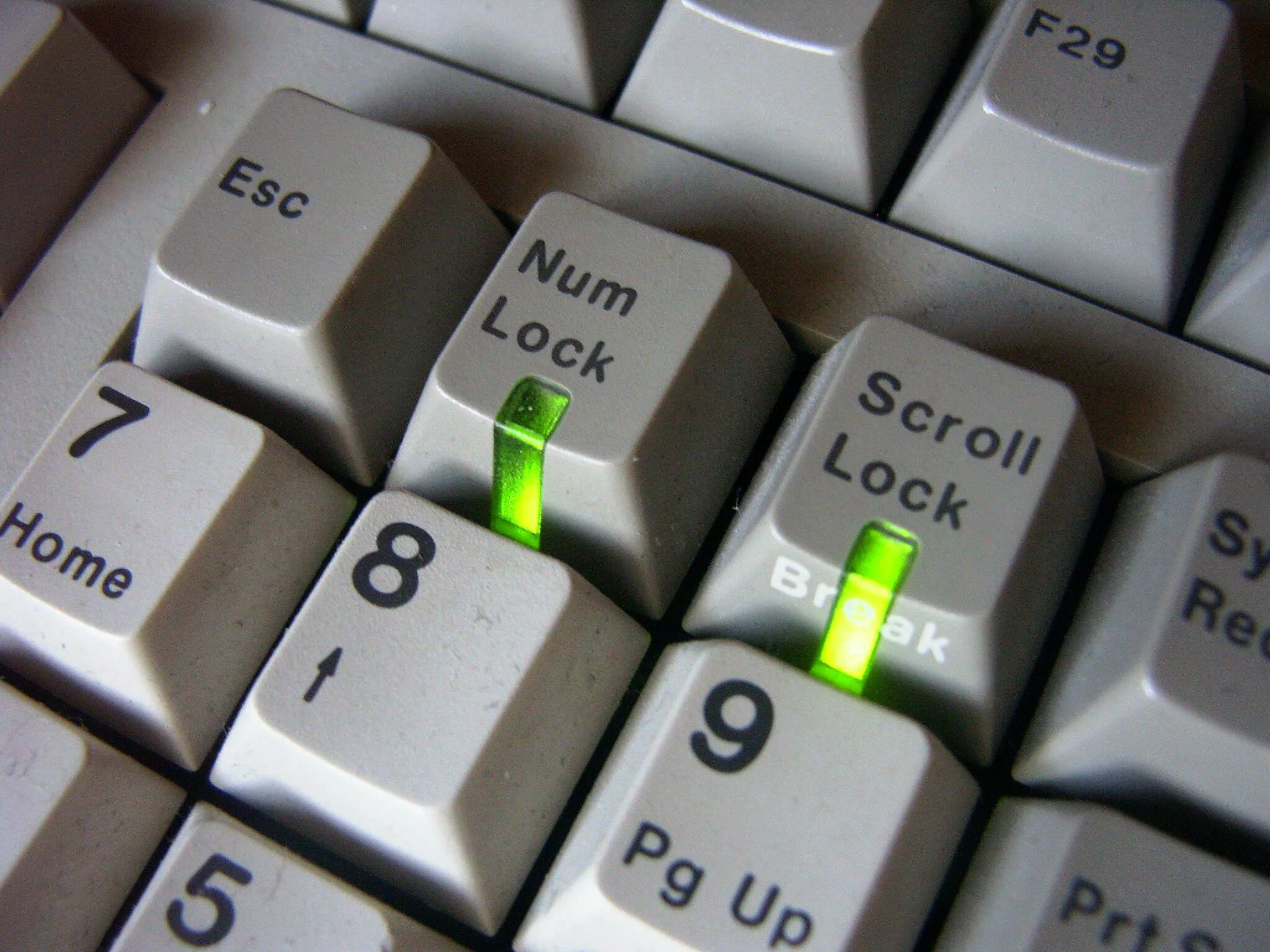 Key on keyboard