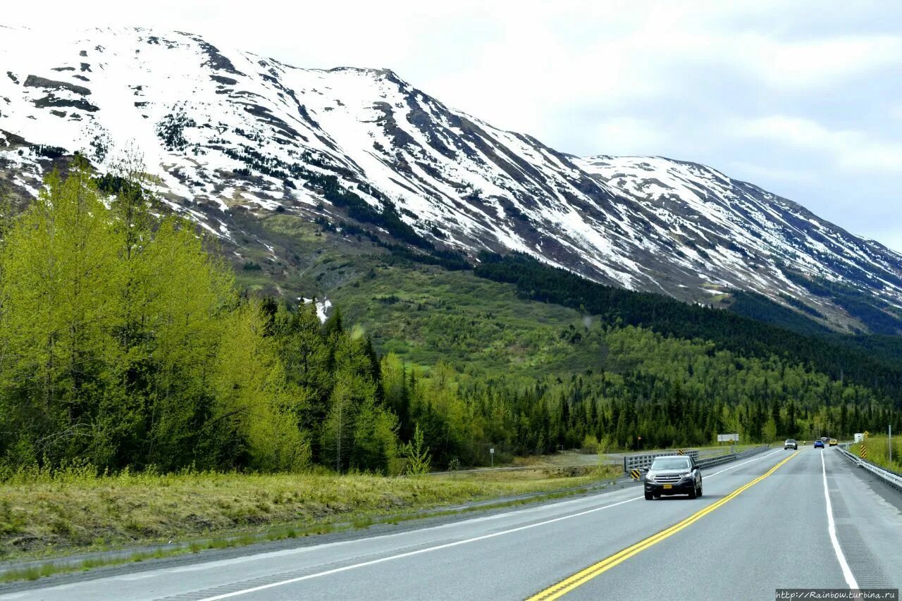 Аляска (штат США) дороги. Трасса Аляска Канада. Горы дорога Аляска. Автобанная Аляска.