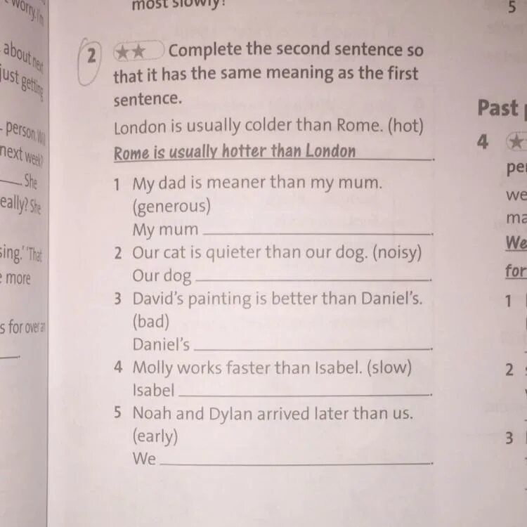 Complete each second sentence using. Complete the second sentence so that it means the same as the first. Complete the second sentence so that. Complete the second sentence so that it means the same as the first use no more than three Words 10 класс. Complete the second sentence so that it means the same as the first перевод.