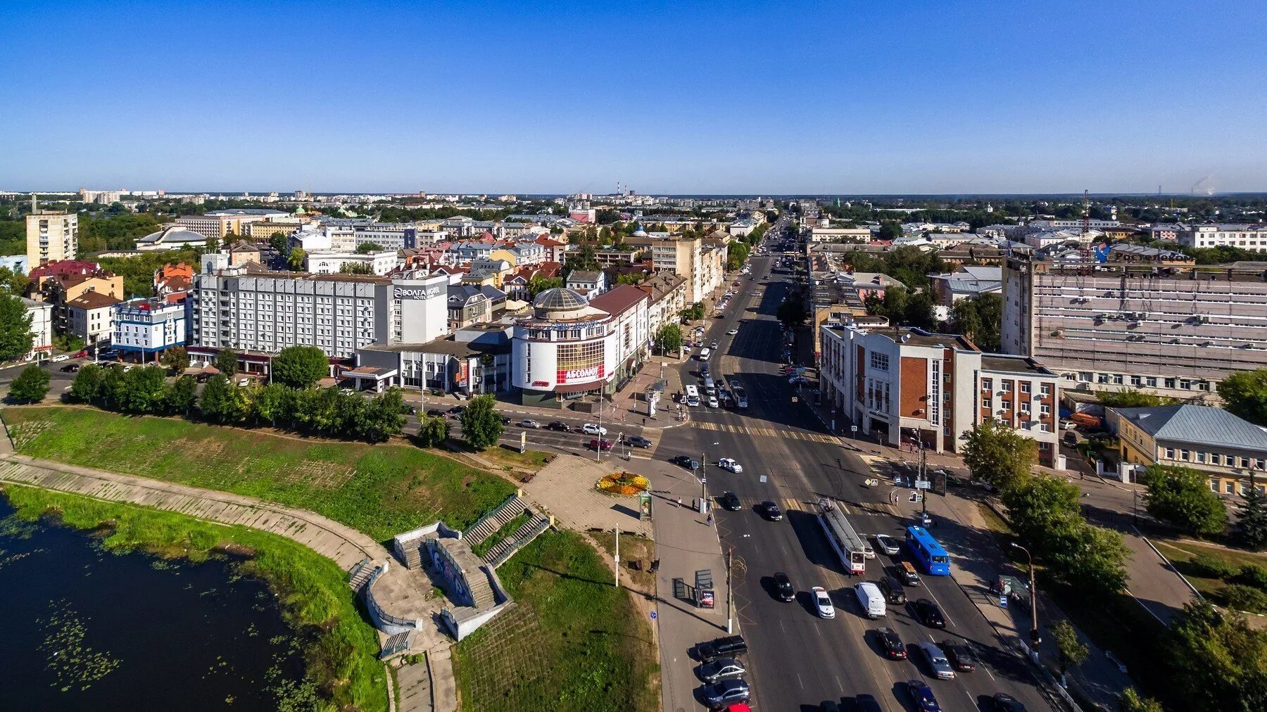 Городской округ город Тверь. Тверь центр города. Современная Тверь. Тверской проспект Тверь.