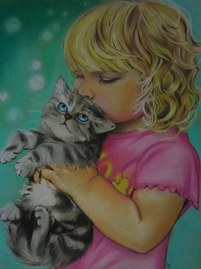 Девочка рисует котика. Девочка с котятами. кошка девочка. девушка с котенком. девочка с котиком.