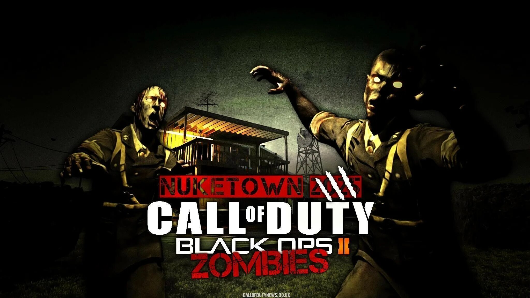 Nuketown зомби Black ops 2. Call of Duty: Black ops 2 - Nuketown Zombies. Call of duty зомби играть