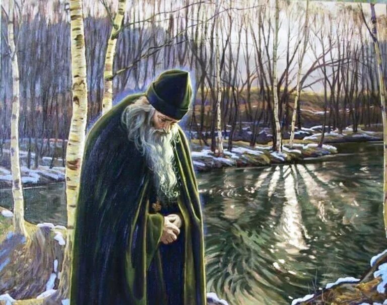 Картина монах. Монах картина. Монахи в живописи. Инок в живописи. Монах картины художников.
