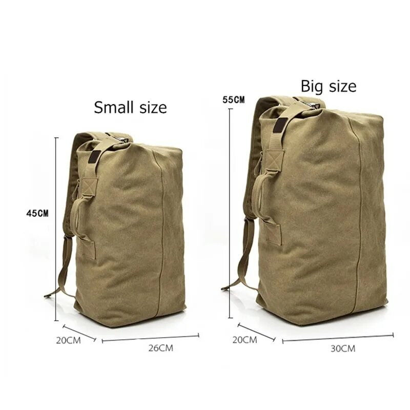 Рюкзак Canvas Backpack. Армейский баул даффл. Сумка рюкзак высота 55см. Рюкзак холщовый милитари мужской. Мужская сумка размеры