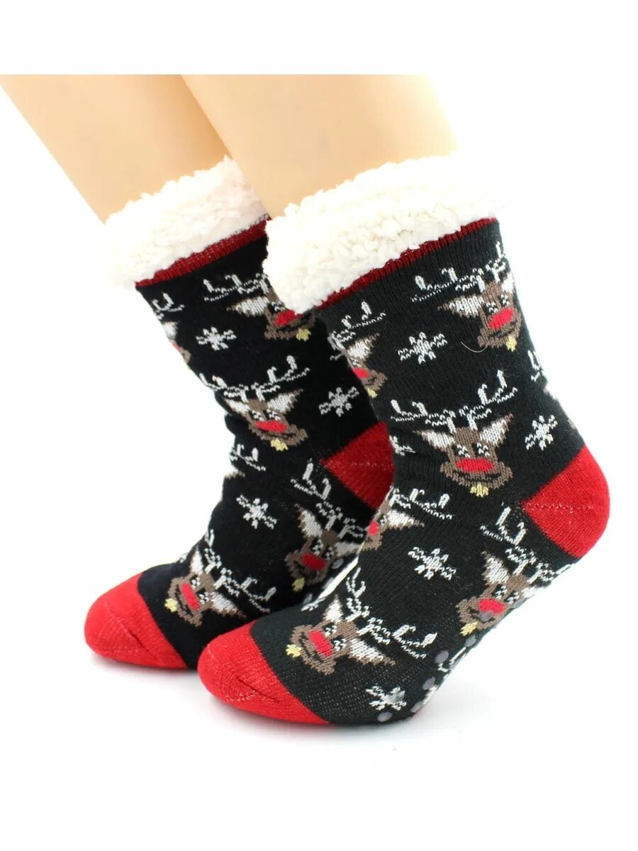 Носочки женские купить. Нжмех 30591-5 носки женские Hobby line. Новогодние носки. Теплые новогодние носки. Носки теплые женские новогодние.