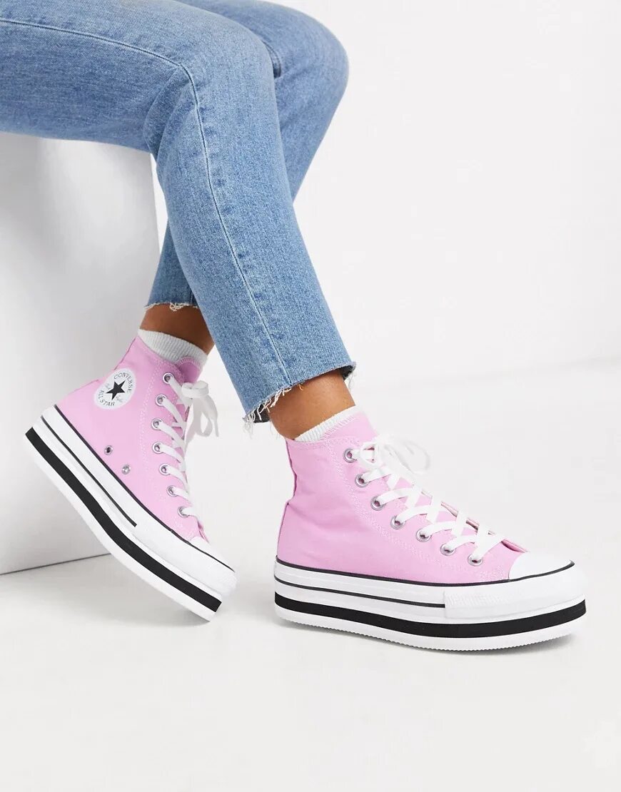 Конверс all Chuck розовые. Розовые кеды конверс женские высокие. Converse Chuck Taylor розовые. Кеды конверс на платформе. Купить кеды женские в интернет магазине