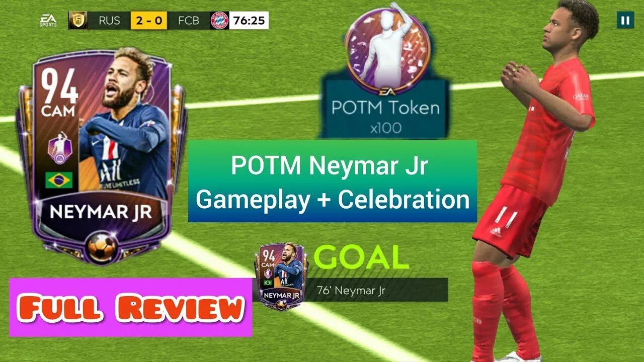 Potm 25 фифа мобайл. Неймар фифа мобайл. fifa mobile potm.