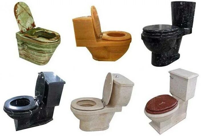 Из чего делают унитазы