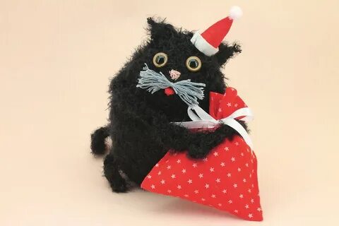 Новогодний подарок кот