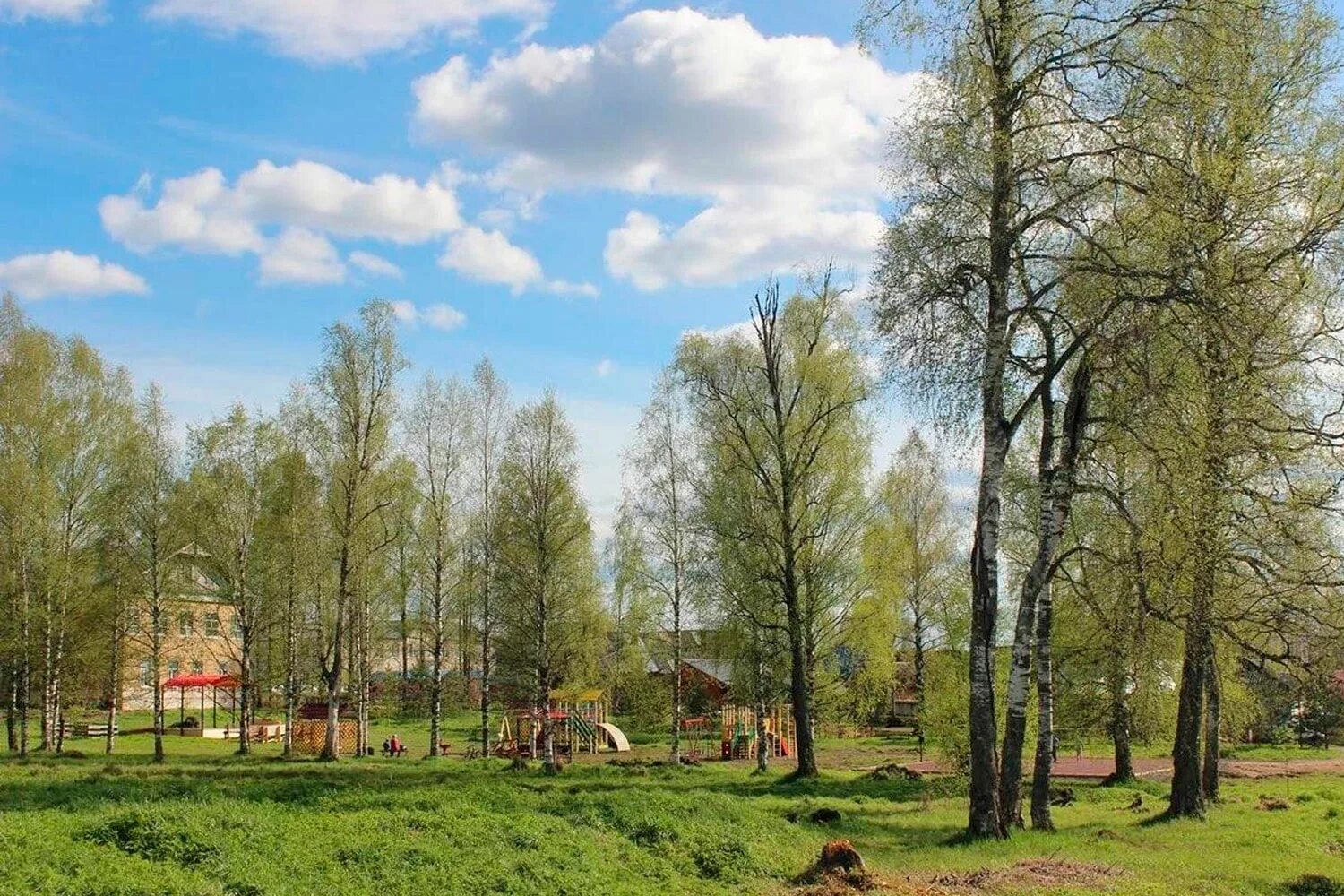 Погода воскресенское бабушкинского района вологодской. Парк культуры и отдыха им. и. в. Бабушкина. Бабушкинский сад. Парк в селе имени Бабушкина. Село им Бабушкина Вологодская область.